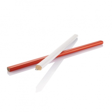 Logo trade promotional item photo of: 25cm wooden carpenter pencil