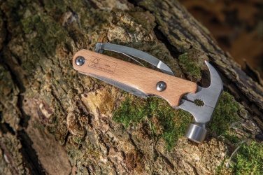 Logotrade promotional merchandise picture of: Wooden multi-tool hammer