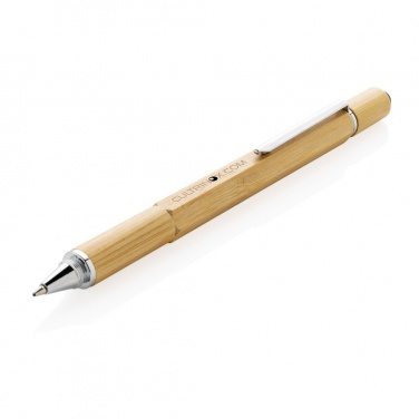 Logotrade promotional gift picture of: Bamboo 5-in-1 toolpen
