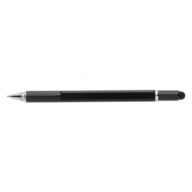 Logo trade promotional gifts image of: 5-in-1 aluminium toolpen
