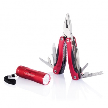 Logotrade corporate gift image of: Multitool and torch set