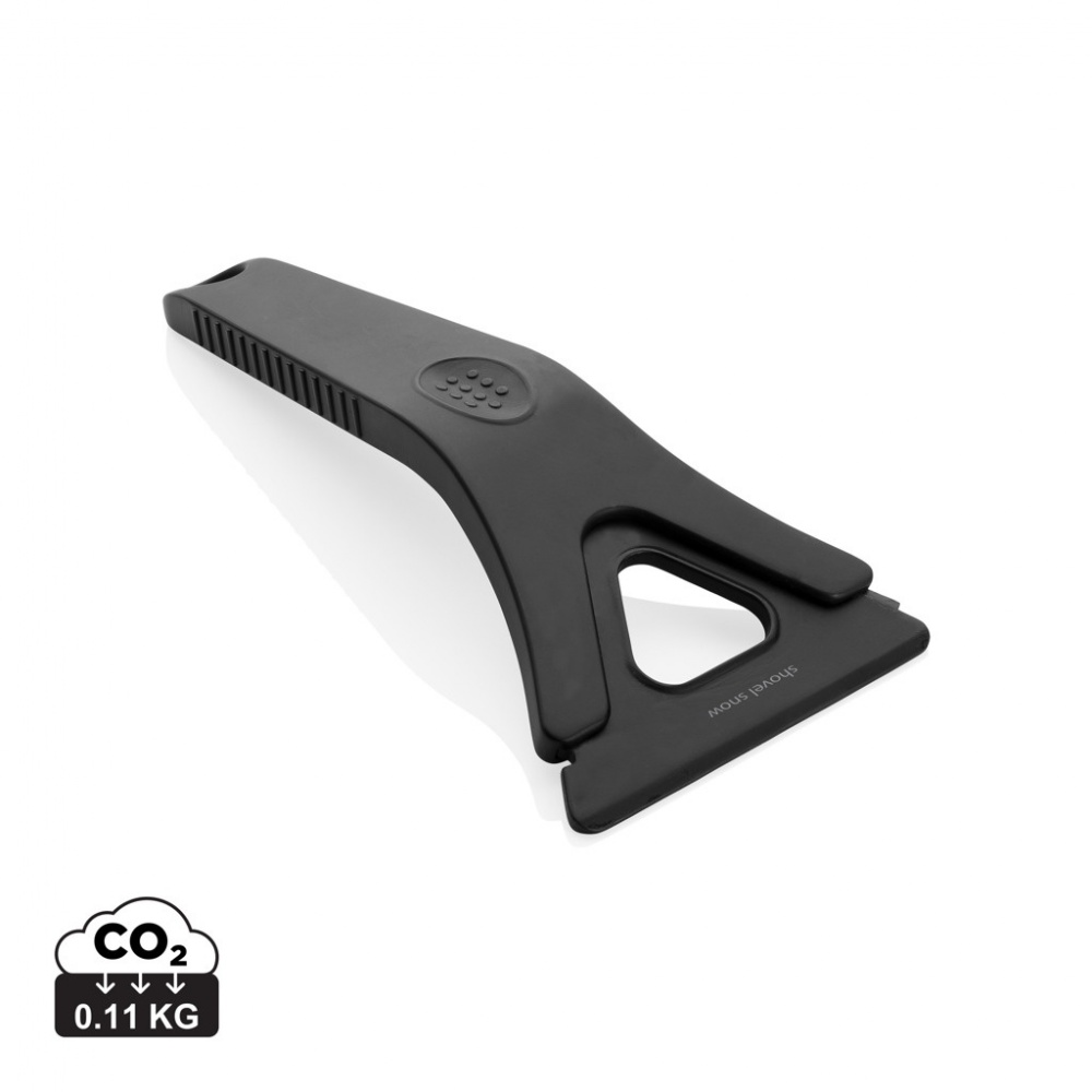 Logotrade promotional giveaway image of: Polard RCS certified recycled plastic 3-in-1 ice scraper