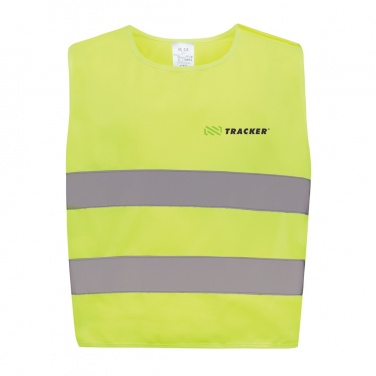 Logotrade business gift image of: GRS recycled PET high-visibility safety vest 3-6 years