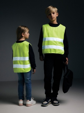 Logo trade advertising products picture of: GRS recycled PET high-visibility safety vest 3-6 years