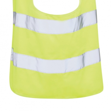 Logo trade promotional giveaways image of: GRS recycled PET high-visibility safety vest