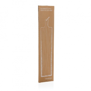 Logo trade promotional gifts image of: Ukiyo bamboo large serving board