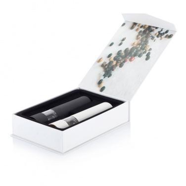 Logo trade advertising products picture of: Electric pepper and salt mill set