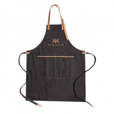 Logo trade advertising products picture of: Deluxe canvas chef apron