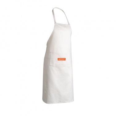 Logo trade business gifts image of: Impact AWARE™ Recycled cotton apron 180gr