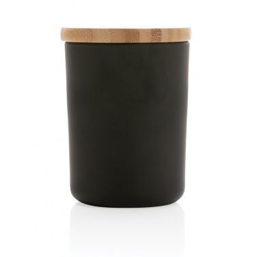 Logotrade corporate gift picture of: Ukiyo deluxe scented candle with bamboo lid