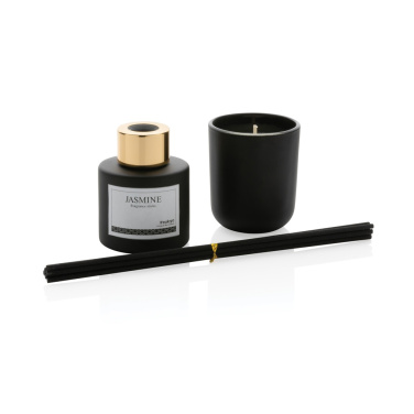 Logo trade promotional gift photo of: Ukiyo candle and fragrance sticks gift set