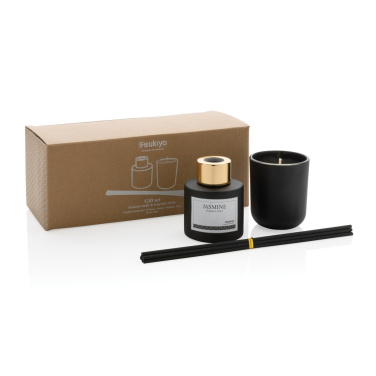 Logotrade promotional product picture of: Ukiyo candle and fragrance sticks gift set