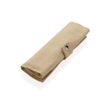 Logotrade advertising products photo of: Reusable bamboo travel cutlery set