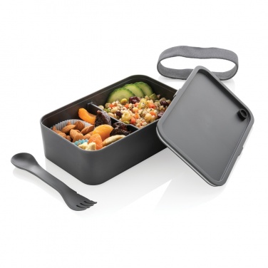 Logo trade promotional product photo of: PP lunchbox with spork