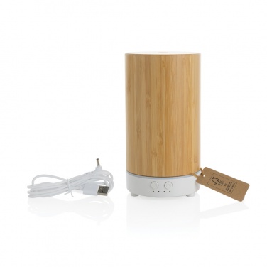 Logo trade promotional gifts picture of: RCS recycled plastic and bamboo aroma diffuser