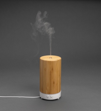 Logo trade business gift photo of: RCS recycled plastic and bamboo aroma diffuser