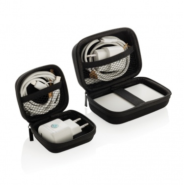 Logo trade advertising product photo of: Boost RCS reycled PET 20W type C 2 pcs charging set