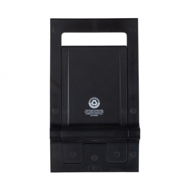 Logo trade corporate gifts image of: SnapStand RCS recycled plastic foldable phone stand