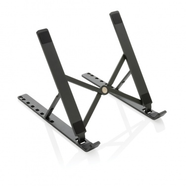 Logo trade promotional gifts image of: Terra RCS recycled aluminium universal laptop/tablet stand