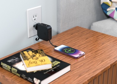 Logotrade business gifts photo of: Urban Vitamin Saratoga 5 in 1 universal charger