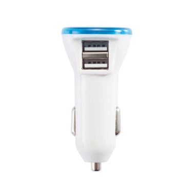 Logo trade promotional items image of: Powerful dual port car charger