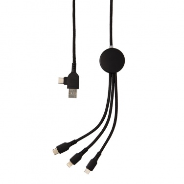 Logotrade advertising products photo of: Light up logo 6-in-1 cable
