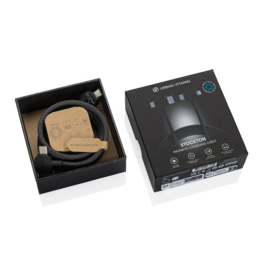 Logotrade promotional product picture of: Urban Vitamin Stockton 65W RCS RTPE/RPET magnetic cable