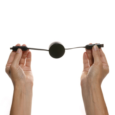 Logotrade promotional item image of: Terra RCS recycled aluminium retractable 6 in 1 cable