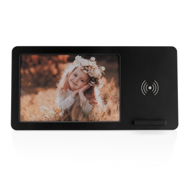 Logotrade advertising products photo of: 5W Wireless charger and photo frame