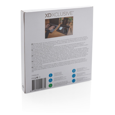 Logo trade promotional item photo of: Air mousepad with 5W wireless charging and USB