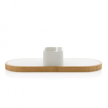 Logo trade promotional item photo of: Ontario RCS rplastic 10W dual wireless