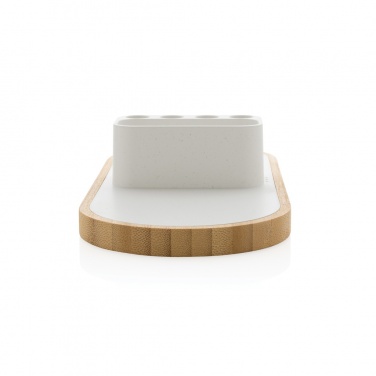 Logotrade promotional merchandise picture of: Ontario RCS rplastic 10W dual wireless