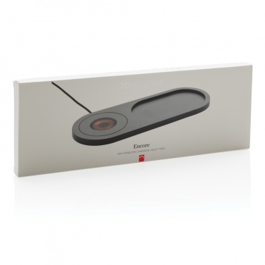 Logo trade promotional products picture of: Encore 10W wireless charging valet tray