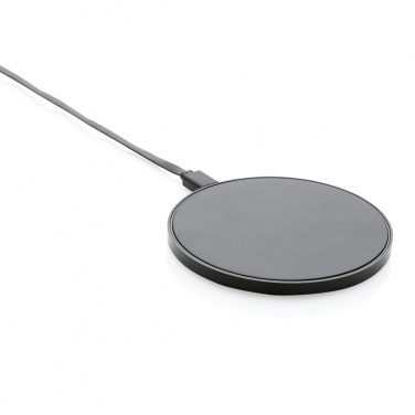 Logo trade promotional items picture of: RCS standard recycled plastic 10W wireless charger