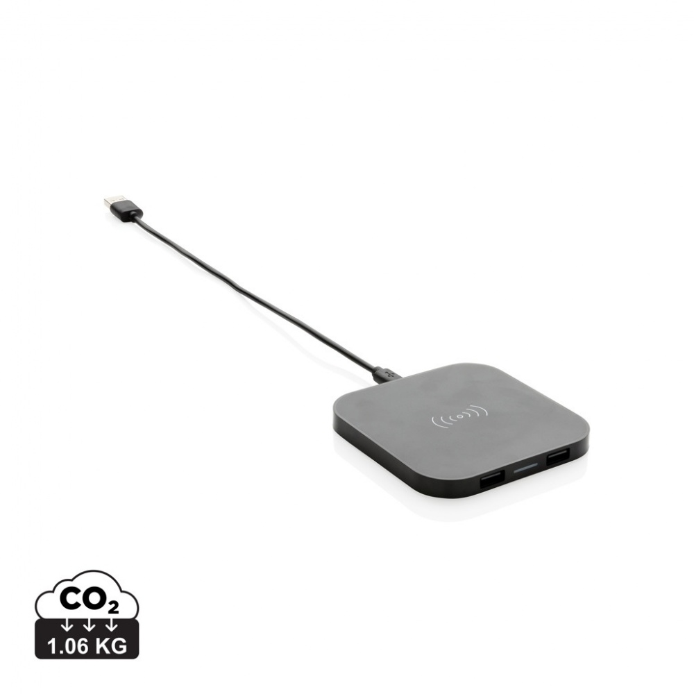 Logotrade corporate gift image of: Wireless 5W charging pad