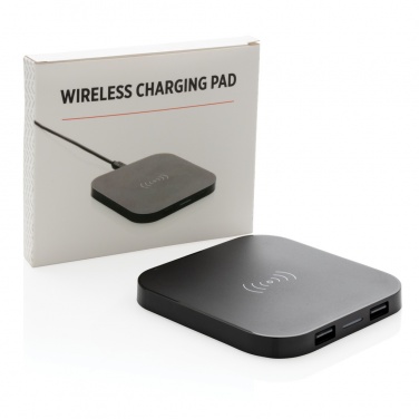 Logo trade promotional gifts image of: Wireless 5W charging pad