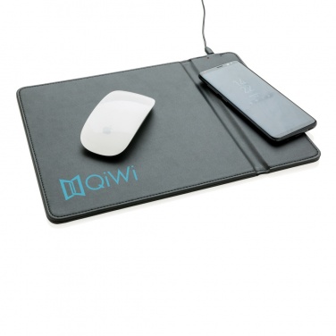 Logotrade promotional merchandise image of: Mousepad with 5W wireless charging