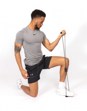 Logo trade promotional giveaway photo of: Fitness 8 shape exercise band in pouch