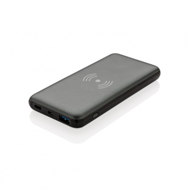 Logo trade business gift photo of: 10.000 mAh Fast Charging 10W Wireless Powerbank with PD