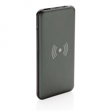 Logo trade promotional merchandise image of: 10.000 mAh Fast Charging 10W Wireless Powerbank with PD