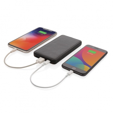 Logotrade business gift image of: Tusca 10.000 mAh PU powerbank