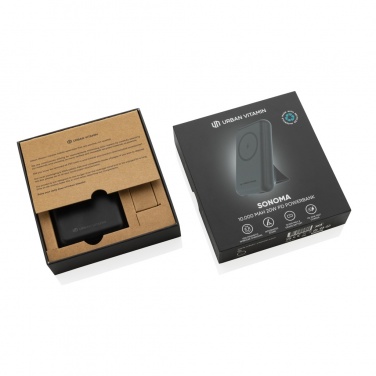 Logotrade promotional products photo of: Urban Vitamin Sonoma RCS rplastic 10.000mah powerbank