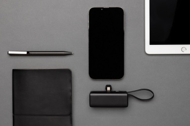 Logotrade promotional merchandise picture of: Powerlink RCS rplastic 3000 mAh powerbank iOS connector