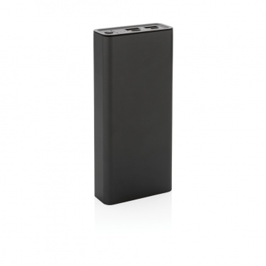Logo trade advertising products image of: Terra RCS recycled 20W aluminium powerbank 20.000 mAh