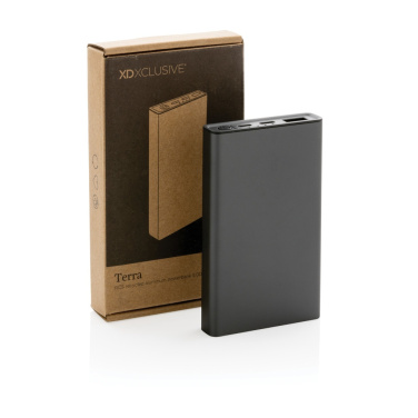 Logotrade business gift image of: Terra RCS recycled aluminium powerbank 5.000 mAh