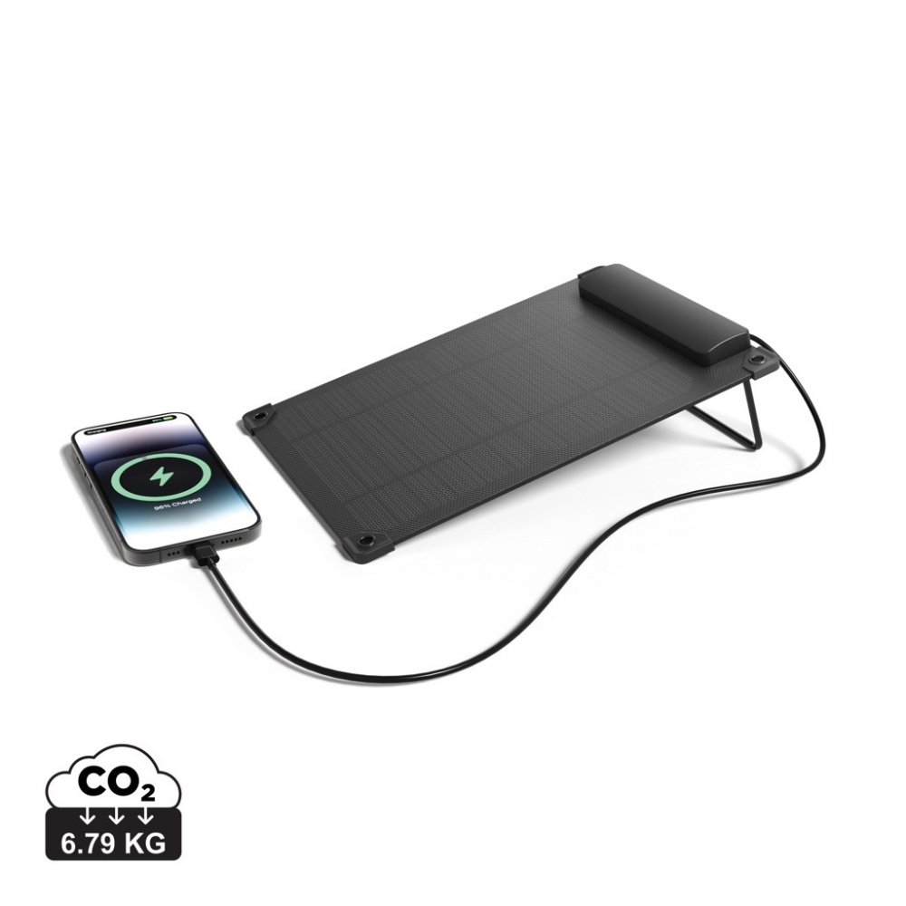 Logotrade promotional product picture of: Solarpulse rplastic portable solar panel 5W