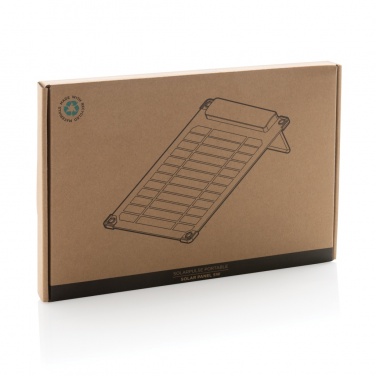 Logo trade promotional items picture of: Solarpulse rplastic portable solar panel 5W