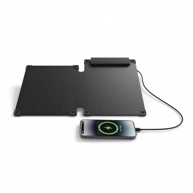 Logo trade promotional giveaways picture of: Solarpulse rplastic portable Solar panel 10W