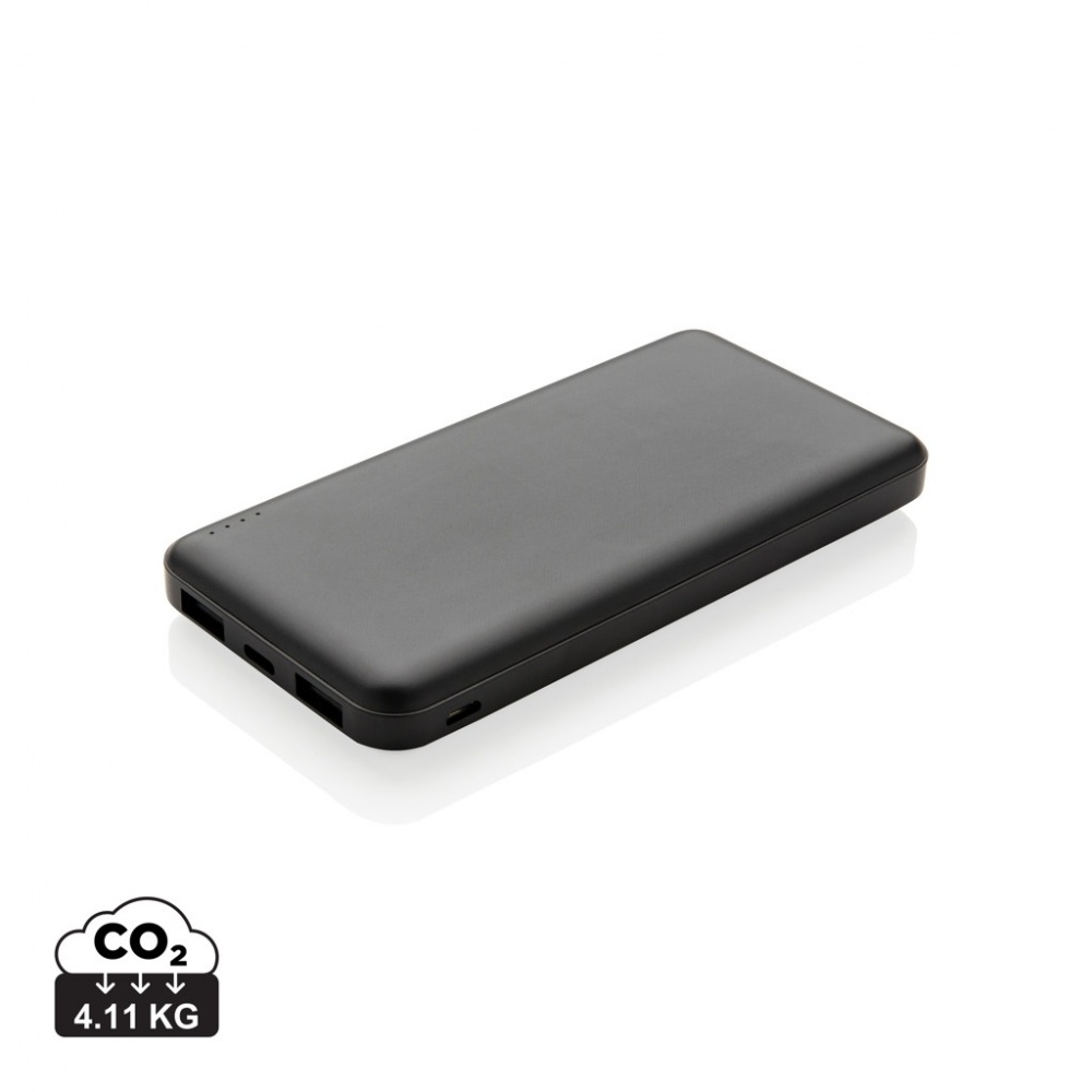 Logo trade promotional merchandise photo of: High Density 10.000 mAh Pocket Powerbank