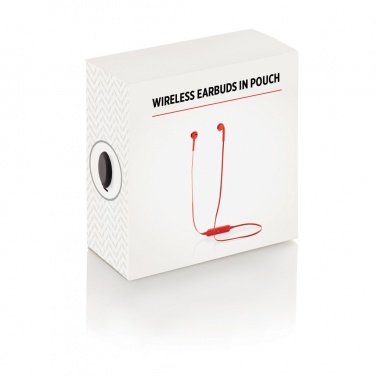Logotrade promotional item image of: Wireless earbuds in pouch